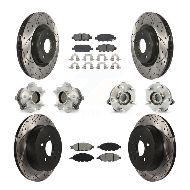 Transit Auto KBB-111049 Wheel Bearing and Hub Assembly for 2013-2020 Nissan Murano, INFINITI QX60, INFINITI JX35 & more - Front and Rear product image