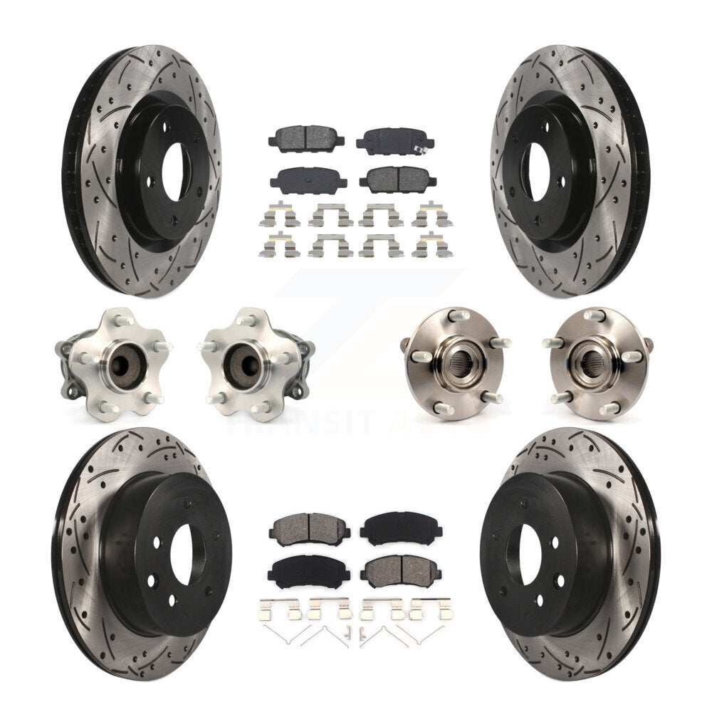Transit Auto KBB-111051 Wheel Bearing and Hub Assembly for 2008-2015 Nissan Rogue Select, Nissan Rogue - Front and Rear product image