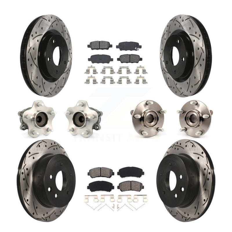 Transit Auto KBB-111051 Wheel Bearing and Hub Assembly for 2008-2015 Nissan Rogue Select, Nissan Rogue - Front and Rear product image