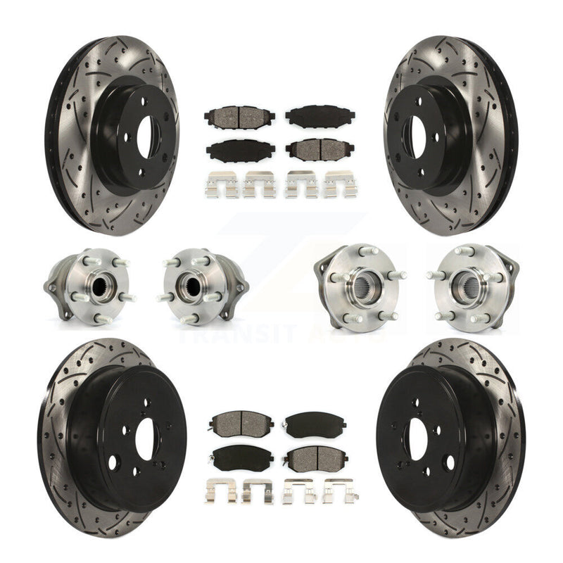 Transit Auto KBB-111052 Wheel Bearing and Hub Assembly for 2011 Subaru Impreza - Front and Rear product image