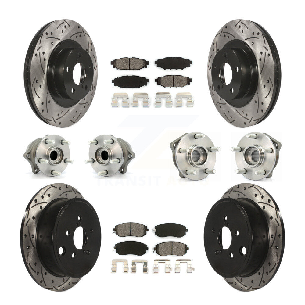 Transit Auto KBB-111054 Wheel Bearing and Hub Assembly for 2011-2014 Subaru Impreza, Subaru Legacy, Subaru Outback & more - Front and Rear product image