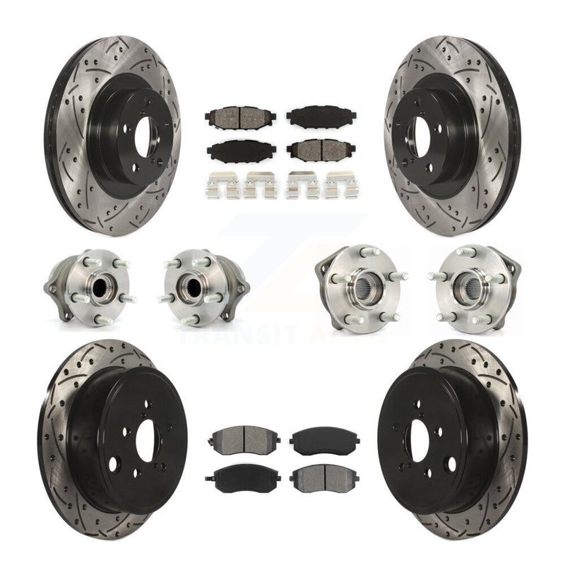 Transit Auto KBB-111055 Wheel Bearing and Hub Assembly for 2008-2013 Subaru WRX, Subaru Legacy, Subaru Impreza & more - Front and Rear product image