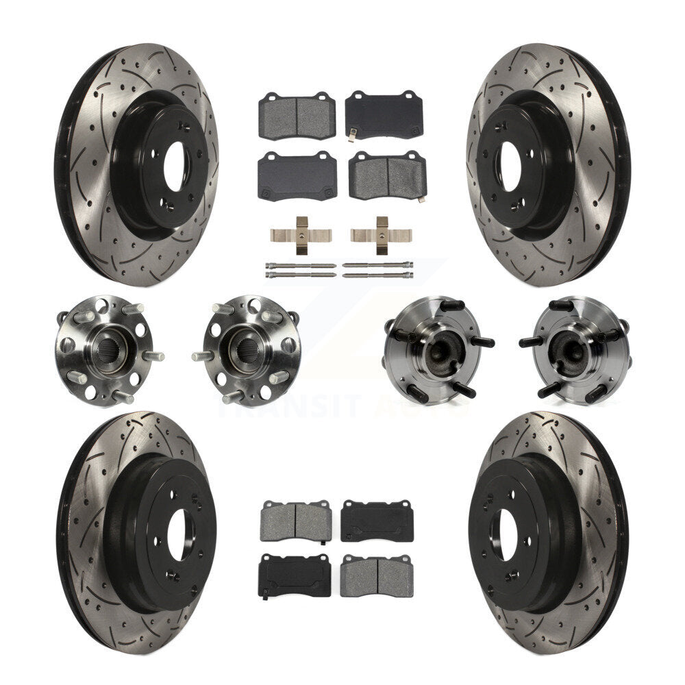 Transit Auto KBB-111059 Wheel Bearing and Hub Assembly for 2010-2016 Hyundai Genesis Coupe - Front and Rear product image