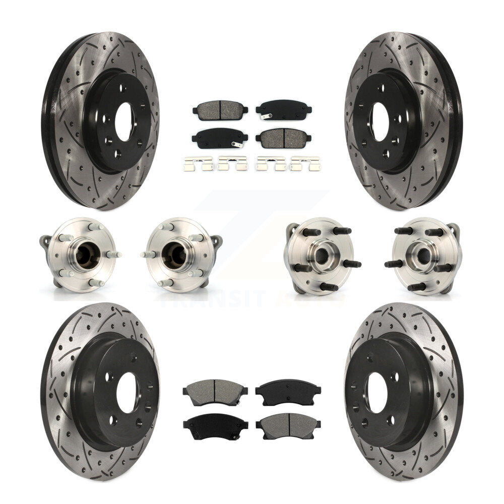 Transit Auto KBB-111066 Wheel Bearing and Hub Assembly for 2011-2012 Chevrolet Cruze - Front and Rear product image
