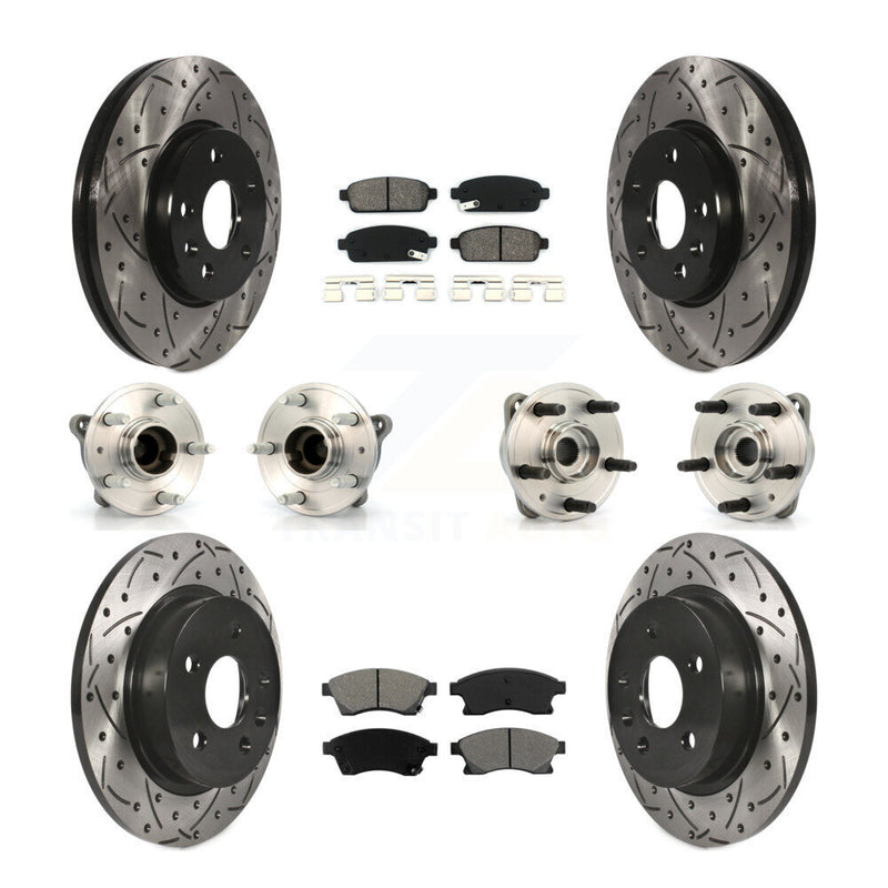 Transit Auto KBB-111066 Wheel Bearing and Hub Assembly for 2011-2012 Chevrolet Cruze - Front and Rear product image
