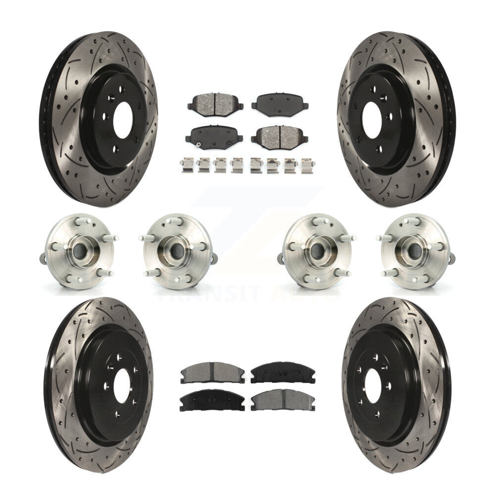 Transit Auto KBB-111069 Wheel Bearing and Hub Assembly for 2013 Ford Explorer - Front and Rear product image