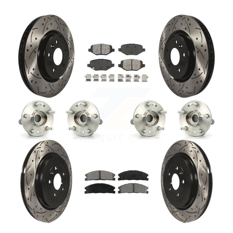 Transit Auto KBB-111069 Wheel Bearing and Hub Assembly for 2013 Ford Explorer - Front and Rear product image