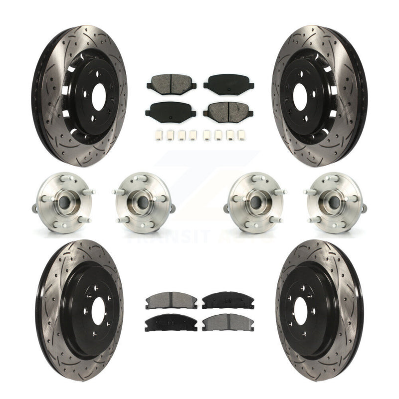 Transit Auto KBB-111071 Wheel Bearing and Hub Assembly for 2013-2018 Ford Explorer, Ford Police Interceptor Utility - Front and Rear product image