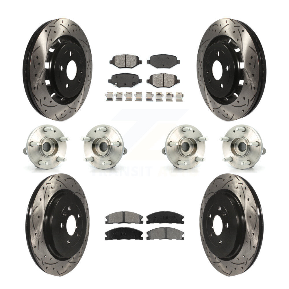 Transit Auto KBB-111072 Wheel Bearing and Hub Assembly for 2013-2017 Ford Explorer - Front and Rear product image