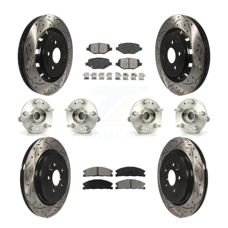 Transit Auto KBB-111072 Wheel Bearing and Hub Assembly for 2013-2017 Ford Explorer - Front and Rear product image