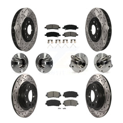 Transit Auto KBB-111077 Wheel Bearing and Hub Assembly for 2013-2016 Dodge Dart - Front and Rear product image