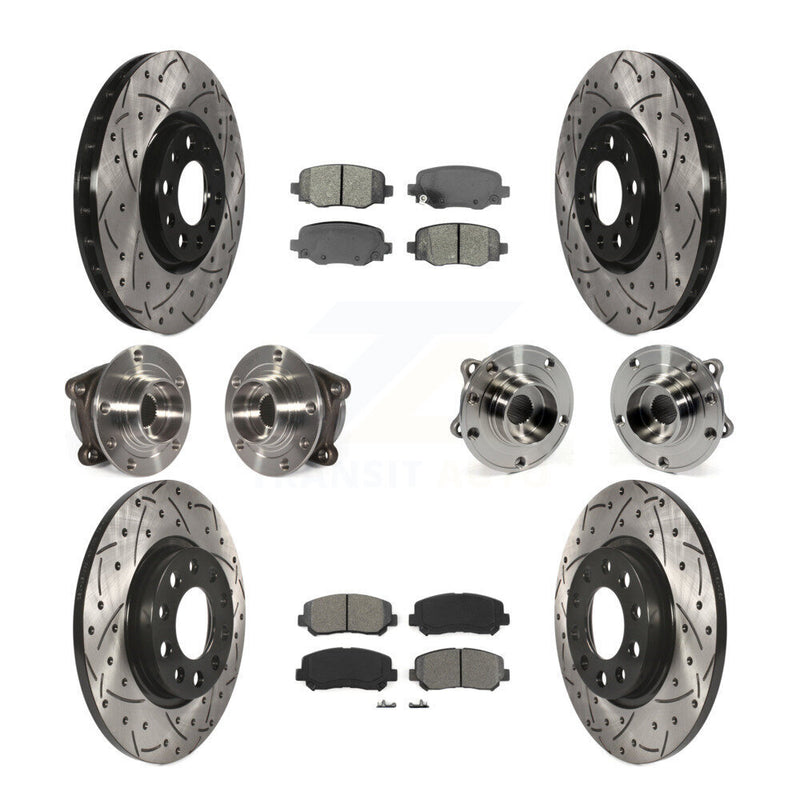 Transit Auto KBB-111078 Wheel Bearing and Hub Assembly for 2015-2017 Chrysler 200 - Front and Rear product image