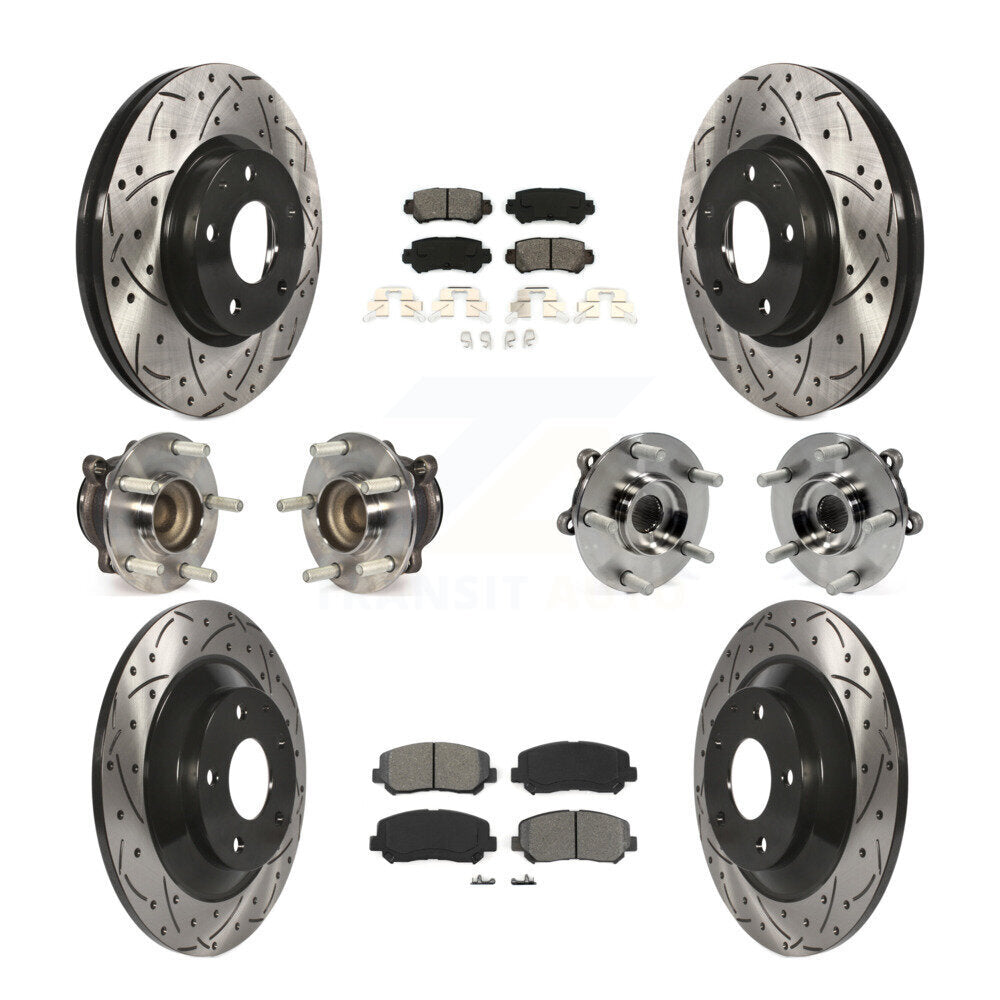 Transit Auto KBB-111082 Wheel Bearing and Hub Assembly for 2013-2015 Mazda CX-5 - Front and Rear product image