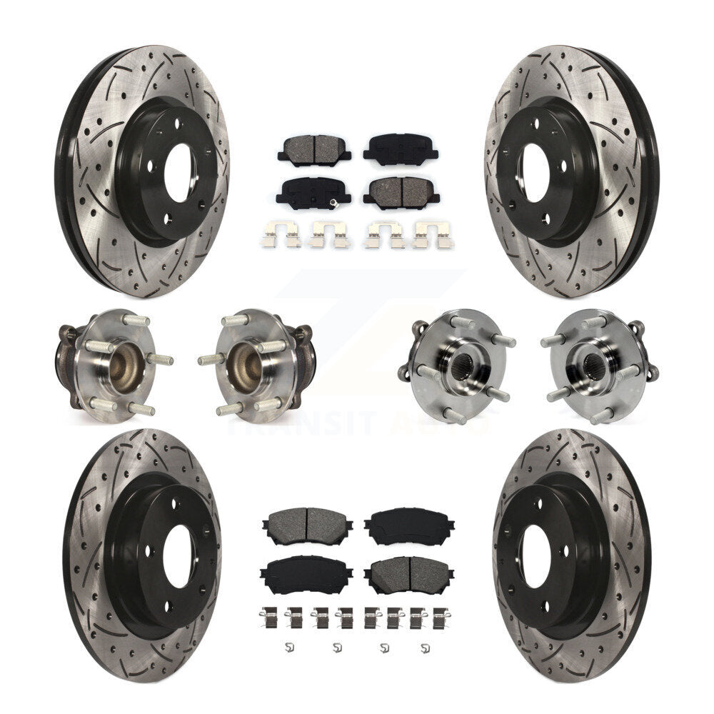 Transit Auto KBB-111083 Wheel Bearing and Hub Assembly for 2014-2015 Mazda 6 - Front and Rear product image