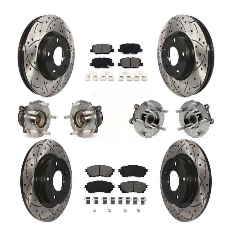 Transit Auto KBB-111083 Wheel Bearing and Hub Assembly for 2014-2015 Mazda 6 - Front and Rear product image