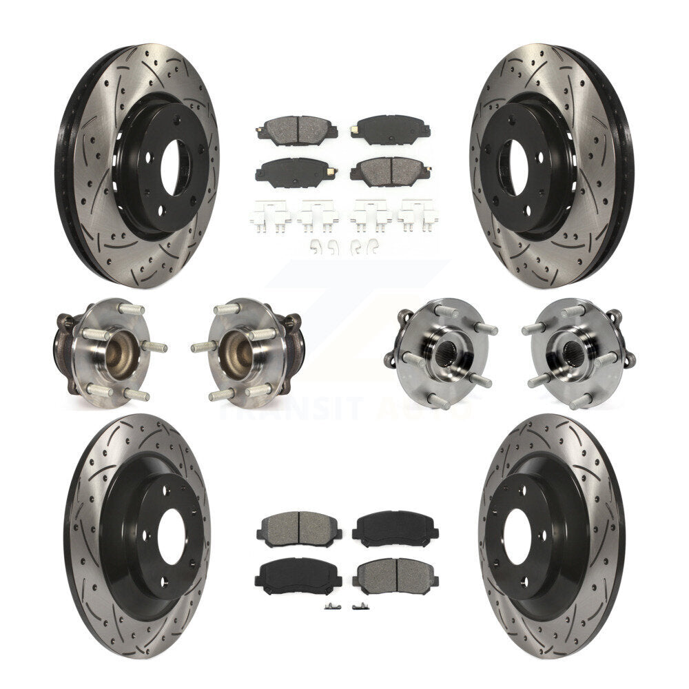 Transit Auto KBB-111085 Wheel Bearing and Hub Assembly for 2016-2021 Mazda CX-5 - Front and Rear product image