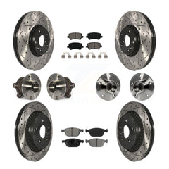 Transit Auto KBB-111086 Wheel Bearing and Hub Assembly for 2010-2015 Volvo XC60 - Front and Rear product image