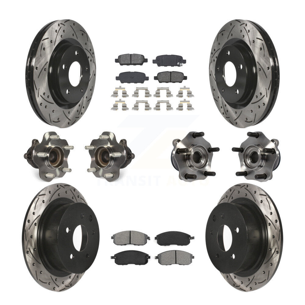 Transit Auto KBB-111087 Wheel Bearing and Hub Assembly for 2017-2019 Nissan Sentra - Front and Rear product image