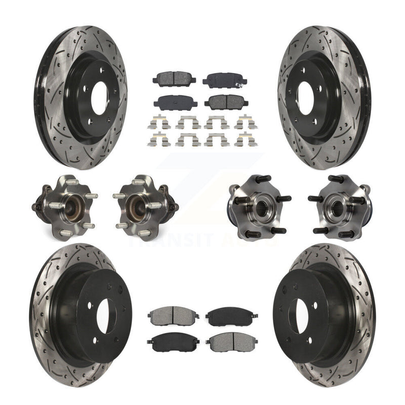 Transit Auto KBB-111087 Wheel Bearing and Hub Assembly for 2017-2019 Nissan Sentra - Front and Rear product image