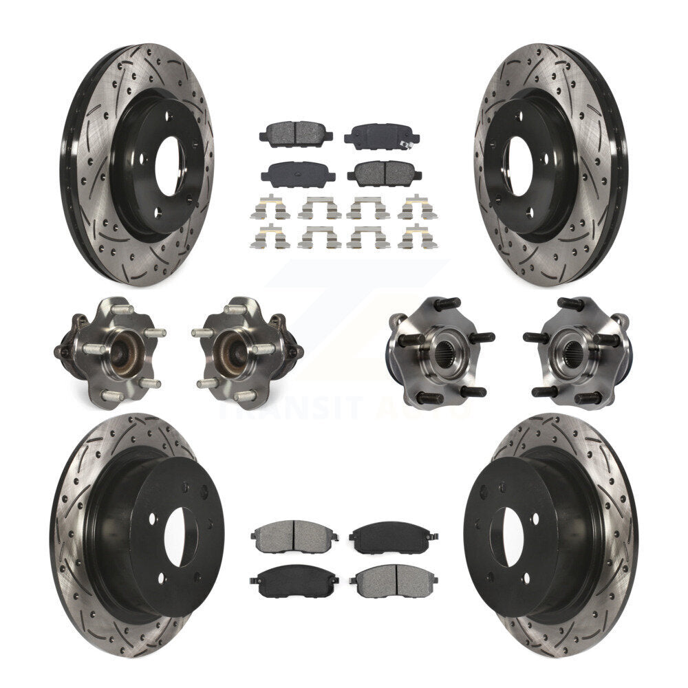 Transit Auto KBB-111088 Wheel Bearing and Hub Assembly for 2013-2019 Nissan Sentra - Front and Rear product image