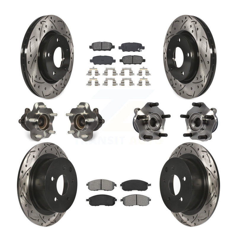 Transit Auto KBB-111088 Wheel Bearing and Hub Assembly for 2013-2019 Nissan Sentra - Front and Rear product image