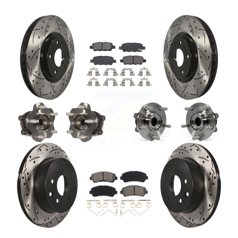 Transit Auto KBB-111090 Wheel Bearing and Hub Assembly for 2014-2017 Nissan Juke - Front and Rear product image