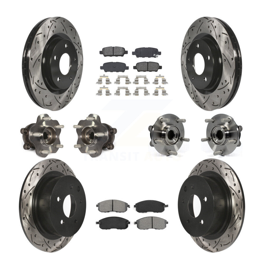 Transit Auto KBB-111091 Wheel Bearing and Hub Assembly for 2014-2017 Nissan Juke - Front and Rear product image
