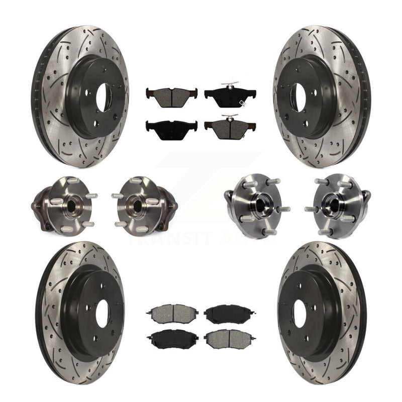 Transit Auto KBB-111095 Wheel Bearing and Hub Assembly for 2015 Subaru Legacy - Front and Rear product image