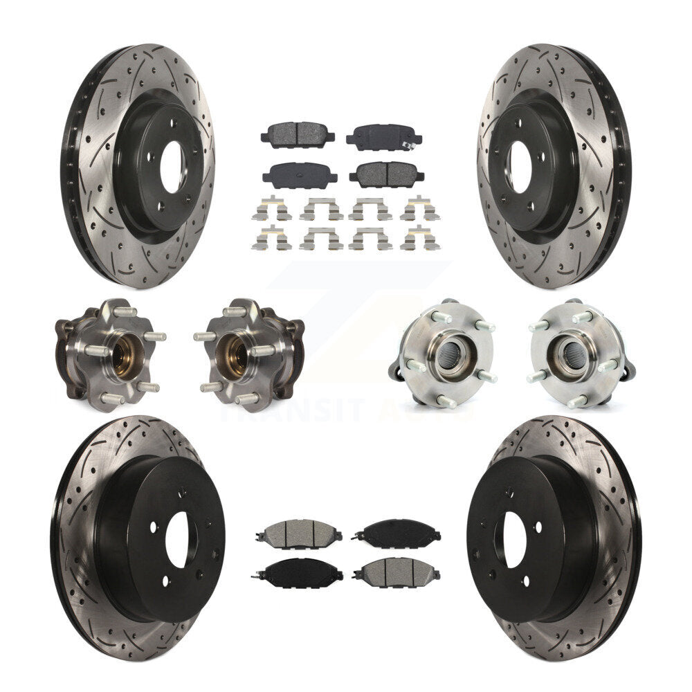 Transit Auto KBB-111097 Wheel Bearing and Hub Assembly for 2013-2020 Nissan Pathfinder, Nissan Murano, INFINITI QX60 & more - Front and Rear product image