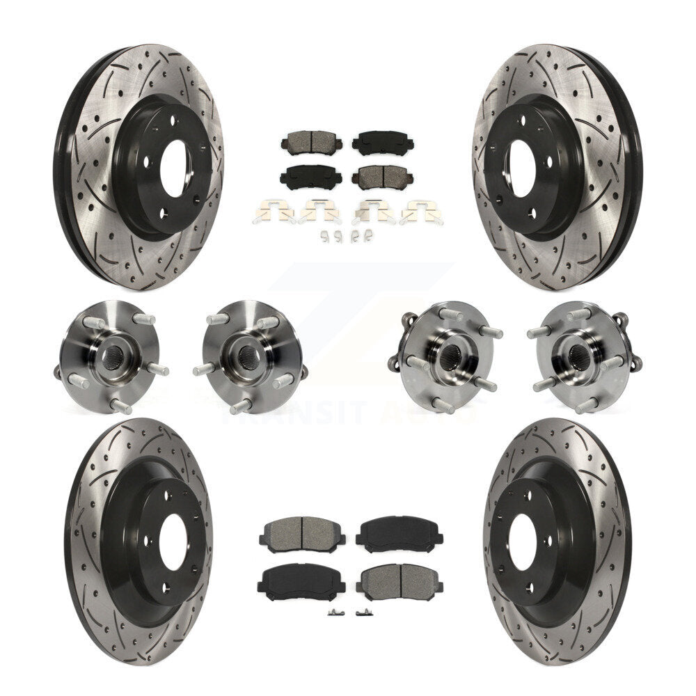 Transit Auto KBB-111099 Wheel Bearing and Hub Assembly for 2013-2015 Mazda CX-5 - Front and Rear product image
