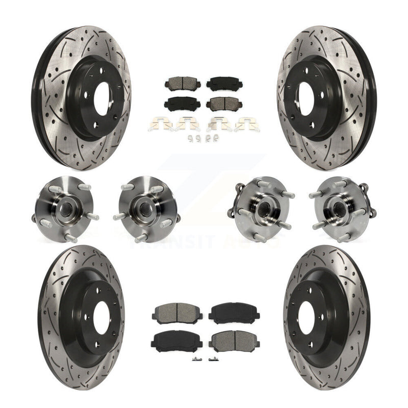 Transit Auto KBB-111099 Wheel Bearing and Hub Assembly for 2013-2015 Mazda CX-5 - Front and Rear product image