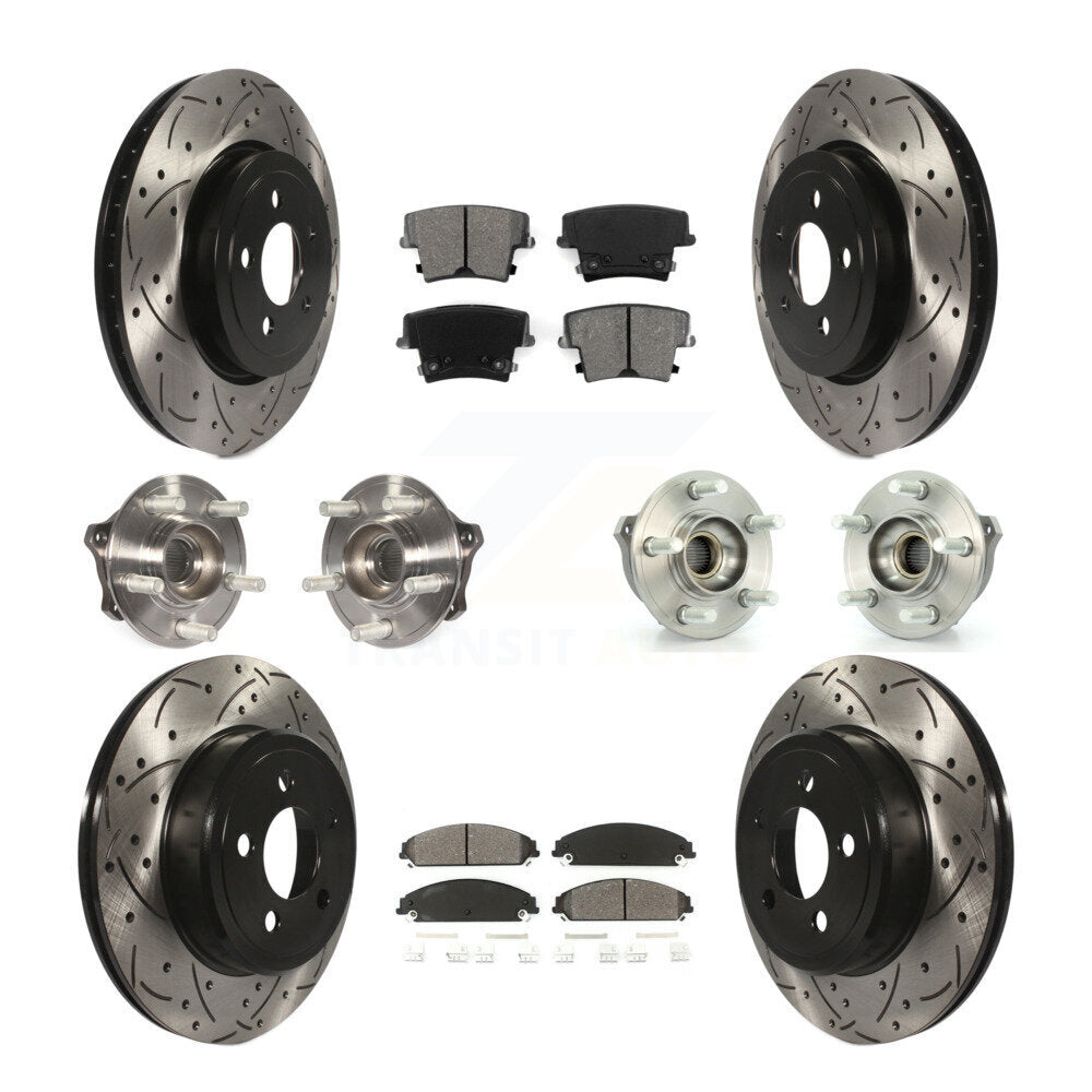 Transit Auto KBB-111101 Wheel Bearing and Hub Assembly for 2015-2023 Dodge Charger, Dodge Challenger, Chrysler 300 - Front and Rear product image