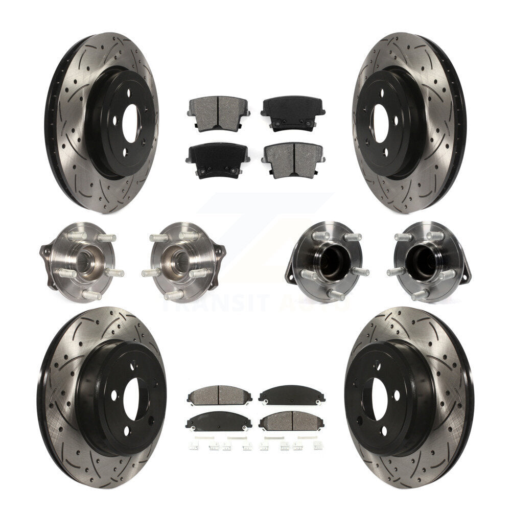 Transit Auto KBB-111104 Wheel Bearing and Hub Assembly for 2015-2023 Dodge Challenger, Dodge Charger, Chrysler 300 - Front and Rear product image