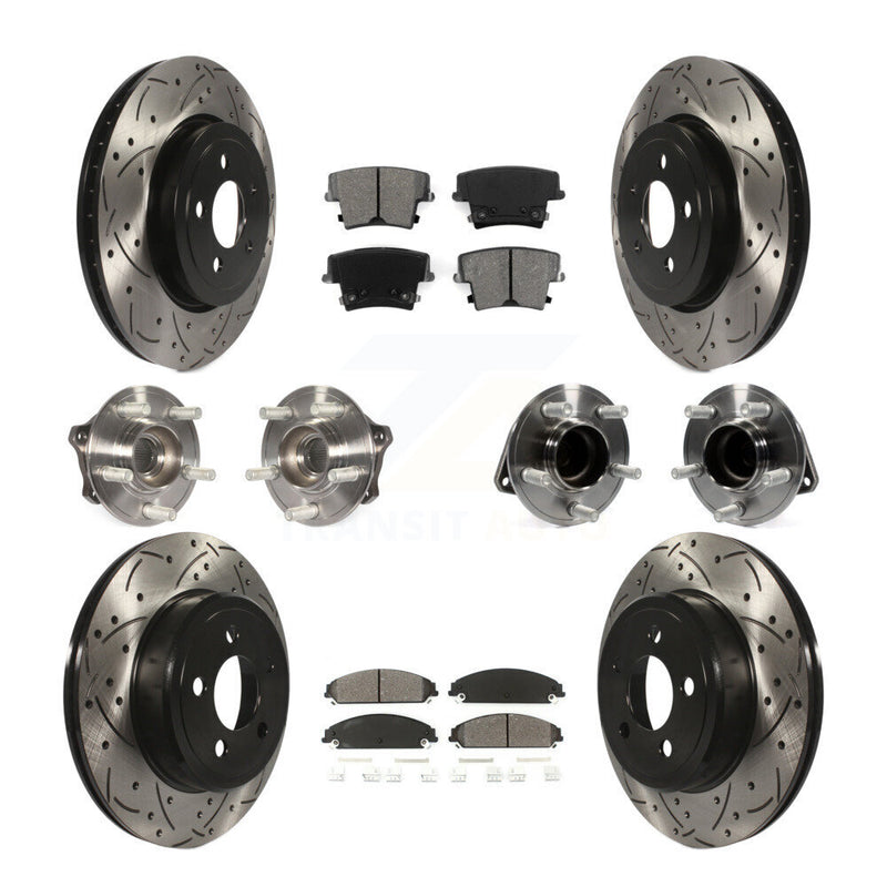 Transit Auto KBB-111104 Wheel Bearing and Hub Assembly for 2015-2023 Dodge Challenger, Dodge Charger, Chrysler 300 - Front and Rear product image