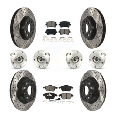 Transit Auto KBB-111109 Wheel Bearing and Hub Assembly for 2008-2017 Volkswagen CC, Volkswagen Passat, Audi A3 Quattro - Front and Rear product image