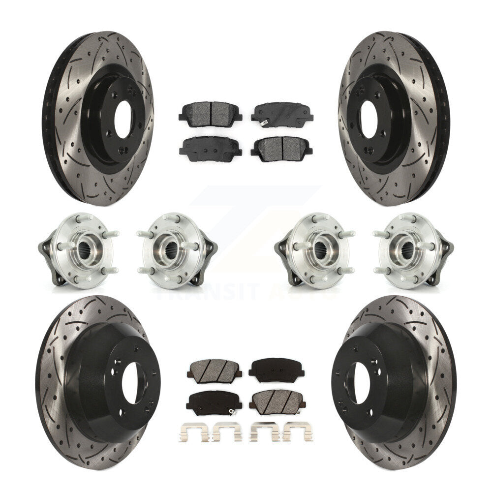 Transit Auto KBB-111114 Wheel Bearing and Hub Assembly for 2014-2015 Kia Sorento - Front and Rear product image
