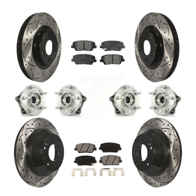Transit Auto KBB-111114 Wheel Bearing and Hub Assembly for 2014-2015 Kia Sorento - Front and Rear product image