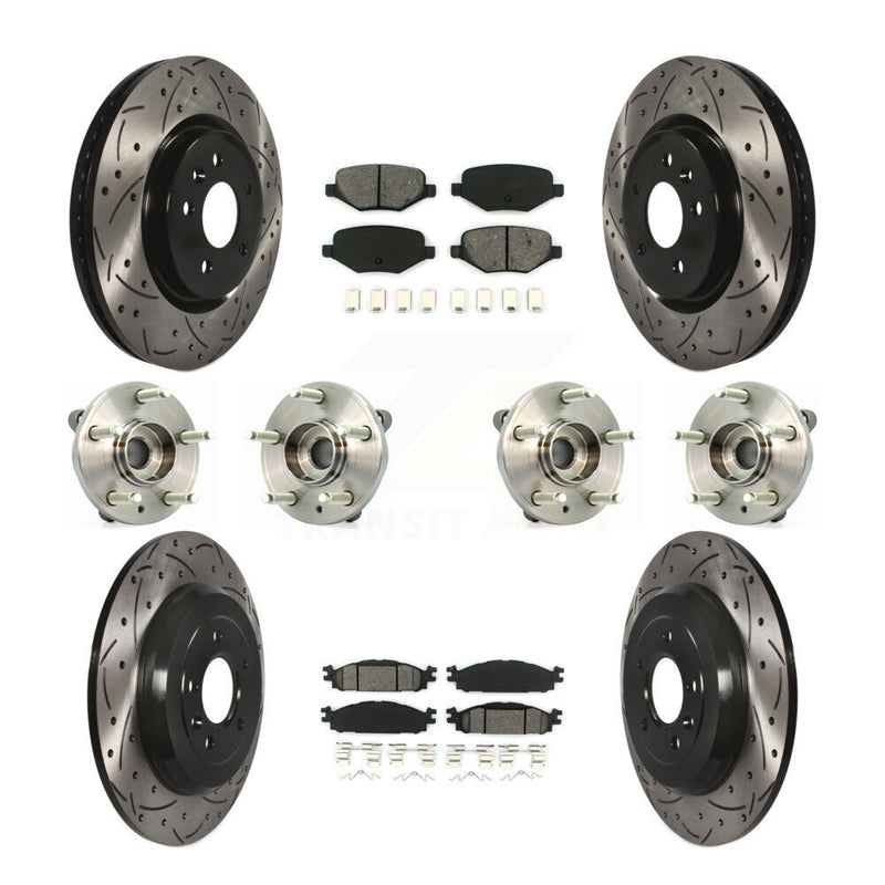 Transit Auto KBB-111118 Wheel Bearing and Hub Assembly for 2009-2019 Ford Flex, Lincoln MKS, Ford Taurus & more - Front and Rear product image