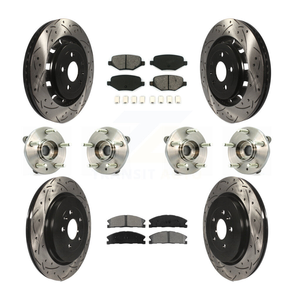 Transit Auto KBB-111119 Wheel Bearing and Hub Assembly for 2012-2019 Ford Taurus, Lincoln MKT, Lincoln MKS & more - Front and Rear product image