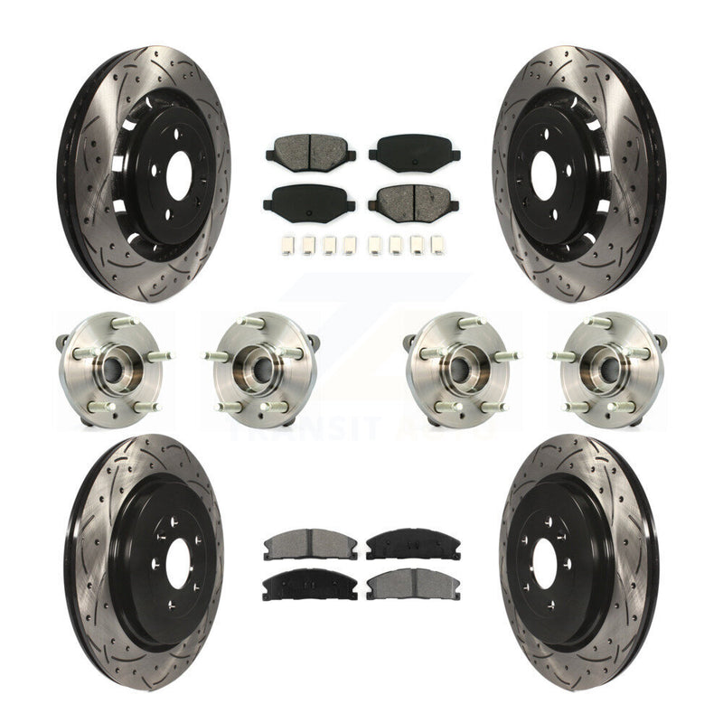 Transit Auto KBB-111119 Wheel Bearing and Hub Assembly for 2012-2019 Ford Taurus, Lincoln MKT, Lincoln MKS & more - Front and Rear product image