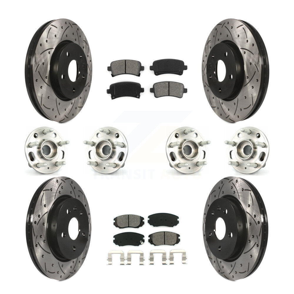 Transit Auto KBB-111124 Wheel Bearing and Hub Assembly for 2010-2020 Chevrolet Malibu Limited, Chevrolet Impala, Chevrolet Malibu & more - Front and Rear product image