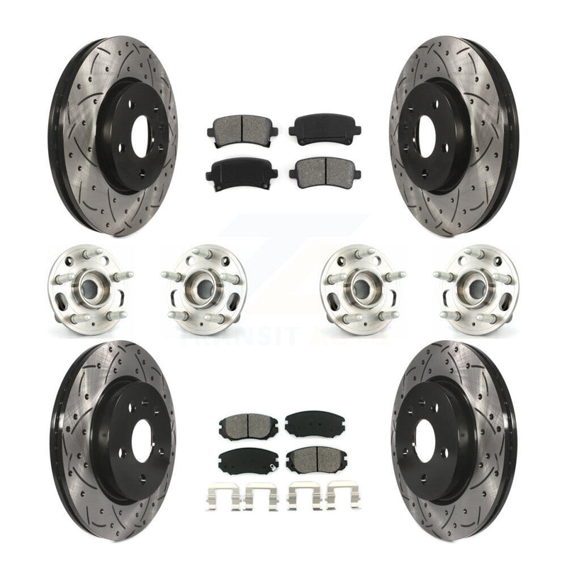Transit Auto KBB-111124 Wheel Bearing and Hub Assembly for 2010-2020 Chevrolet Malibu Limited, Chevrolet Impala, Chevrolet Malibu & more - Front and Rear product image