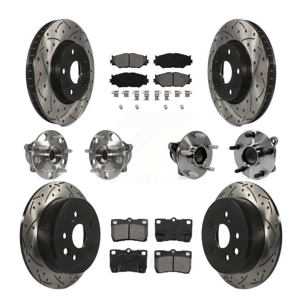 Transit Auto KBB-111125 Wheel Bearing and Hub Assembly for 2006-2011 Lexus IS250 - Front and Rear product image