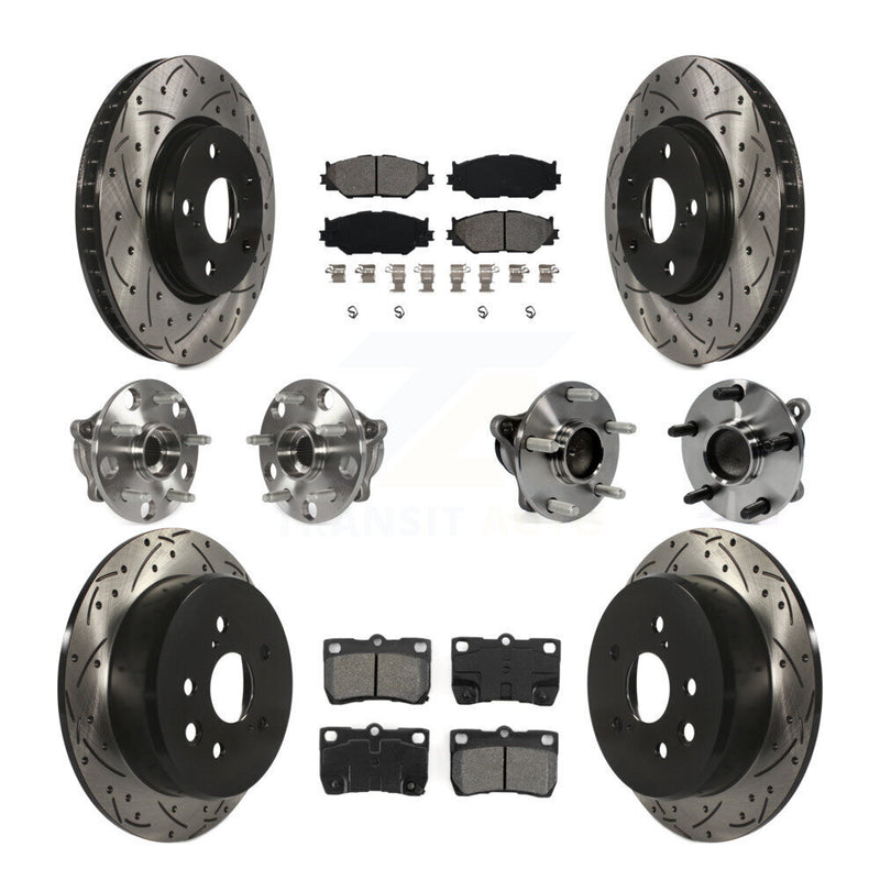 Transit Auto KBB-111125 Wheel Bearing and Hub Assembly for 2006-2011 Lexus IS250 - Front and Rear product image