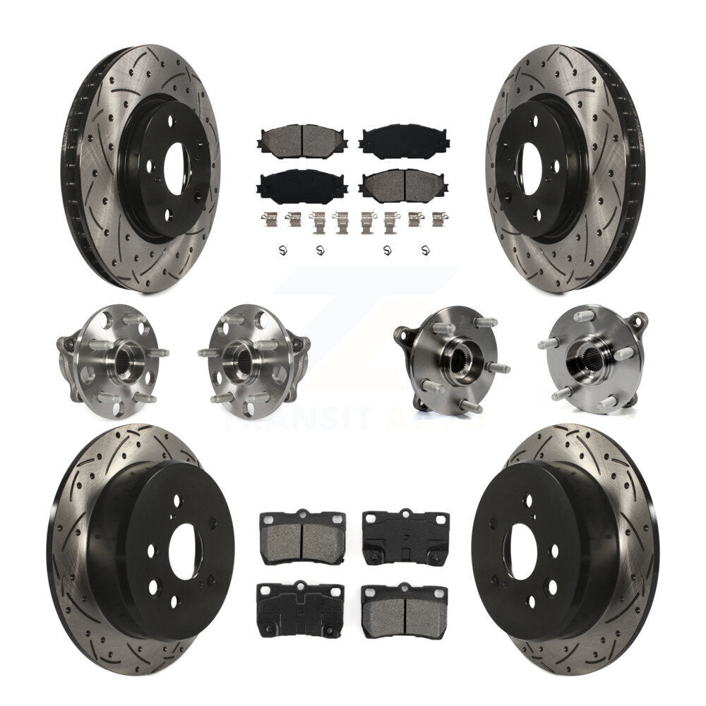 Transit Auto KBB-111126 Wheel Bearing and Hub Assembly for 2006-2011 Lexus IS250 - Front and Rear product image