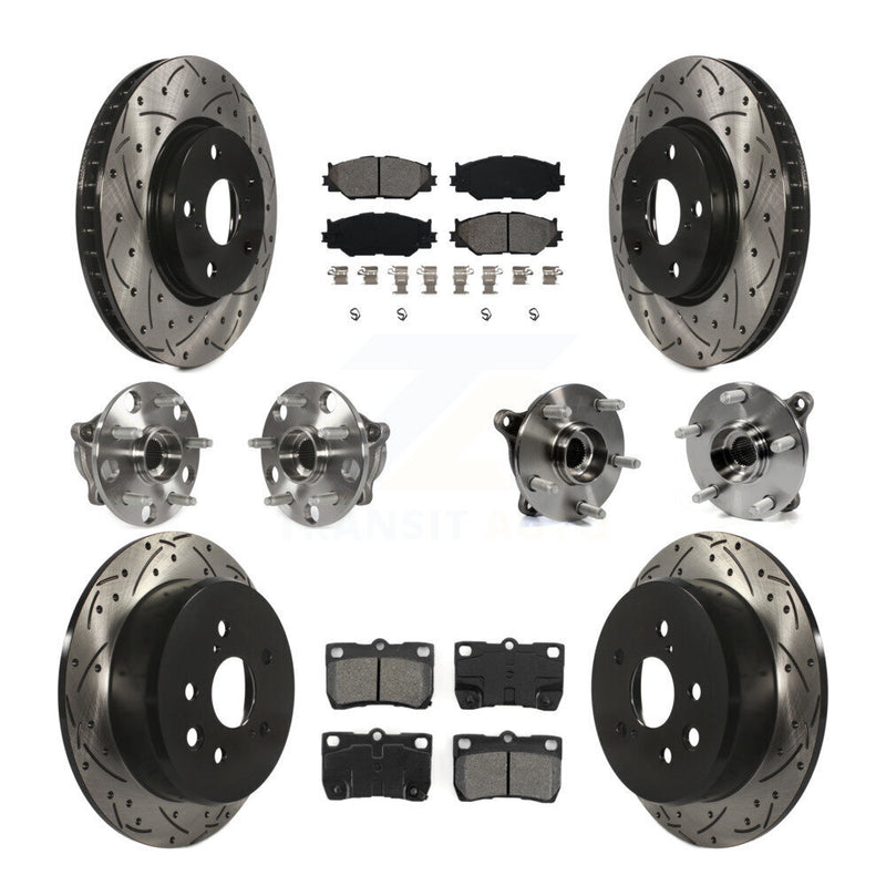 Transit Auto KBB-111126 Wheel Bearing and Hub Assembly for 2006-2011 Lexus IS250 - Front and Rear product image