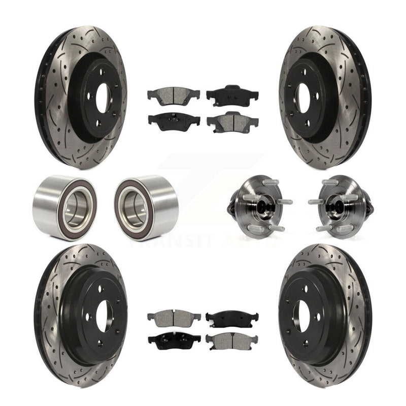 Transit Auto KBB-111128 Wheel Bearing and Hub Assembly for 2022 Jeep Grand Cherokee WK - Front and Rear product image