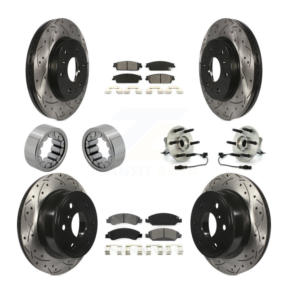 Transit Auto KBB-111130 Wheel Bearing and Hub Assembly for 2007-2014 Chevrolet Suburban 1500, Chevrolet Silverado 1500, GMC Yukon XL 1500 & more - Front and Rear product image