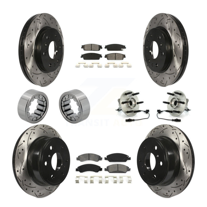 Transit Auto KBB-111130 Wheel Bearing and Hub Assembly for 2007-2014 Chevrolet Suburban 1500, Chevrolet Silverado 1500, GMC Yukon XL 1500 & more - Front and Rear product image