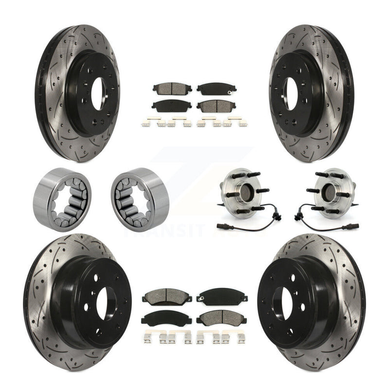 Transit Auto KBB-111132 Wheel Bearing and Hub Assembly for 2007 Cadillac Escalade, Chevrolet Avalanche, Chevrolet Suburban 1500 & more - Front and Rear product image